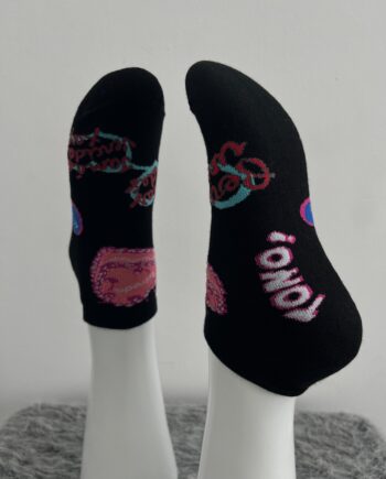 MEDIAS TOBILLERAS NEGRAS